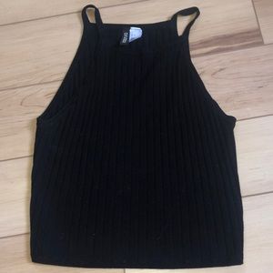 Ribbed Halter Top
